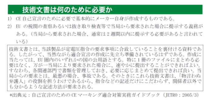 技術文書は何のために必要か