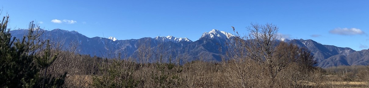 南アルプスの山